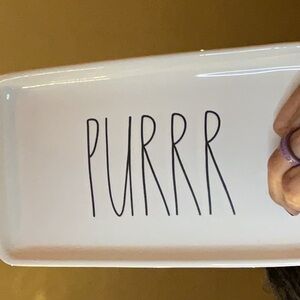 Rae Dunn Purr Tray